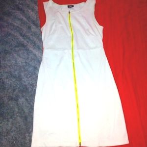 Mossimo Sleeveless Zipper Neon Colorblock Bodycon Dress Size M/M